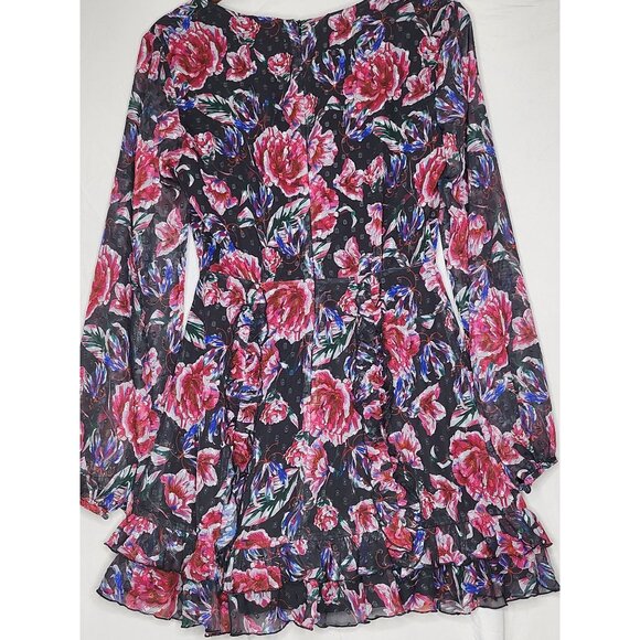 Revolve Talulah‎ Ardour Mini Dress in Midnight Rose Size Small - Picture 4 of 13